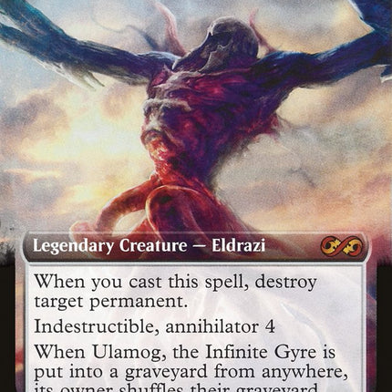Ulamog, the Infinite Gyre (Topper) [Ultimate Masters Box Topper]