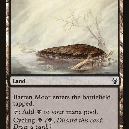 Barren Moor [Duel Decks: Izzet vs. Golgari]