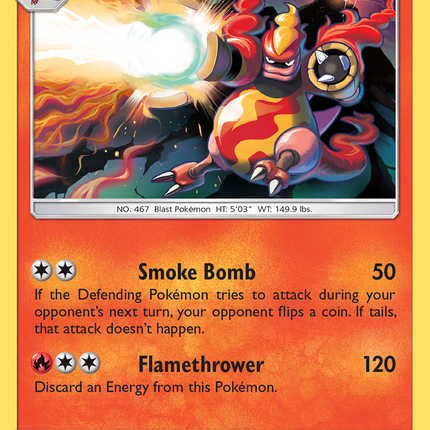 Magmortar (22/236) [Sun & Moon: Unified Minds]