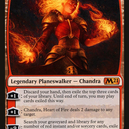Chandra, Heart of Fire [Core Set 2021]