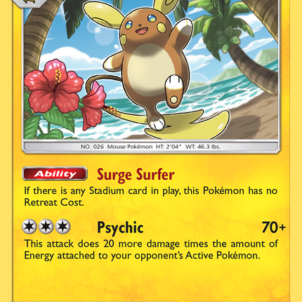 Alolan Raichu (31/111) [Sun & Moon: Crimson Invasion]