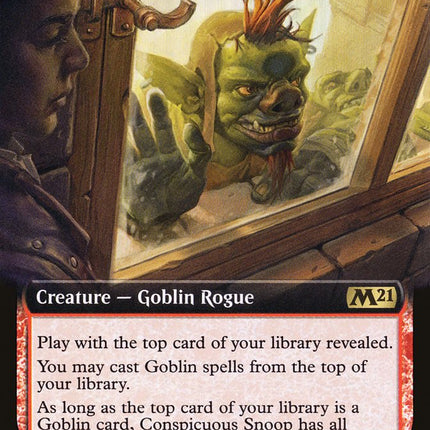Conspicuous Snoop (Extended Art) [Core Set 2021]