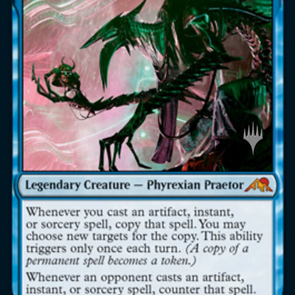 Jin-Gitaxias, Progress Tyrant (Promo Pack) [Kamigawa: Neon Dynasty Promos]