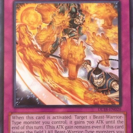Fire Formation - Tensen (Blue) [DL18-EN020] Rare