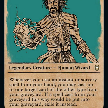 Gale, Waterdeep Prodigy (Showcase) [Commander Legends: Battle for Baldur's Gate]