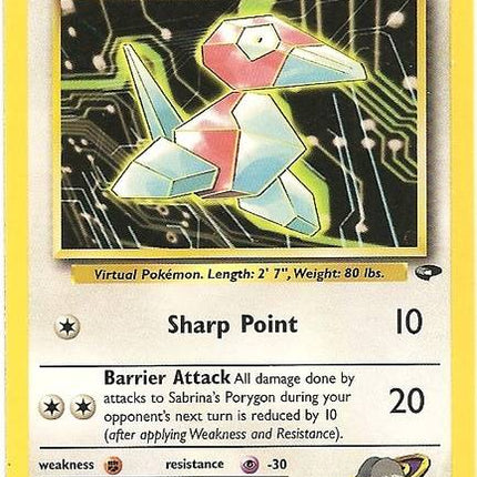 Sabrina's Porygon (98/132) [Gym Challenge Unlimited]