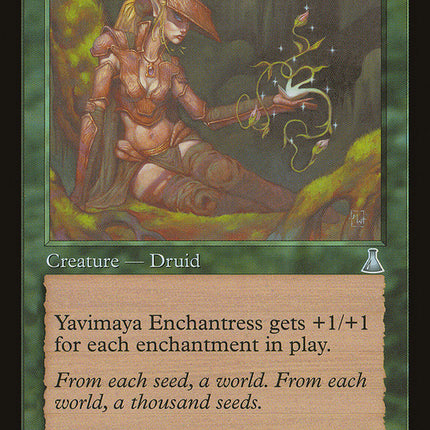 Yavimaya Enchantress [Urza's Destiny]