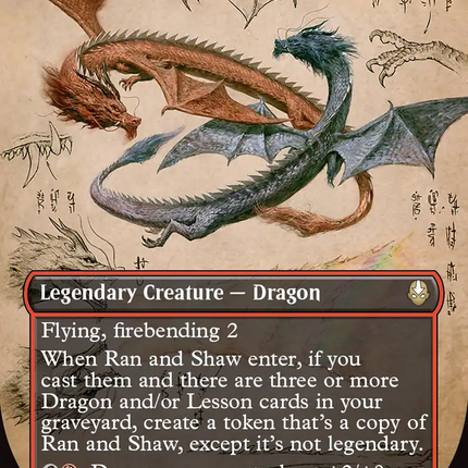 Ran and Shaw (Borderless) [Avatar: The Last Airbender]