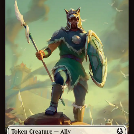 Ally (0005) // Clue (0018) Double-Sided Token [Avatar: The Last Airbender Tokens]