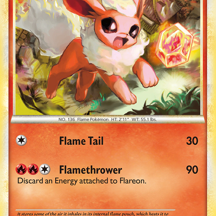 Flareon (44/95) [HeartGold & SoulSilver: Call of Legends]