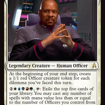 Captain Benjamin Sisko [Star Trek]
