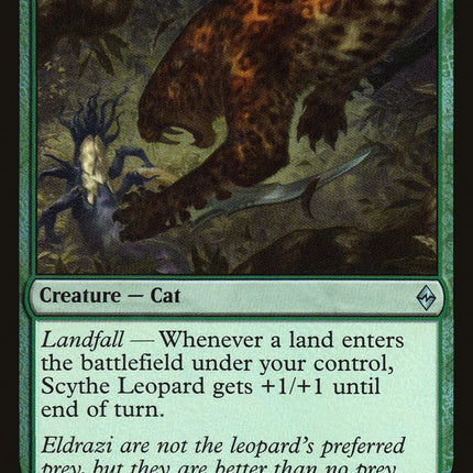 Scythe Leopard (Gift Box) [Battle for Zendikar Promos]