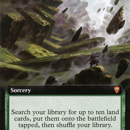 Reshape the Earth (Extended Art) [Commander Legends]