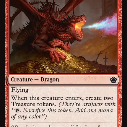 Rapacious Dragon [Foundations Commander]