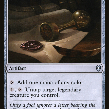 Patriar's Seal [The List]