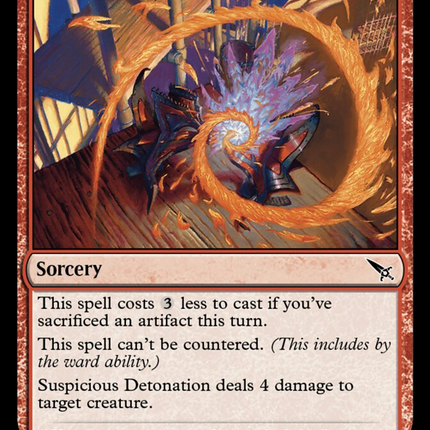 Suspicious Detonation [Murders at Karlov Manor]