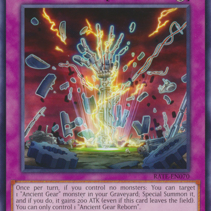 Ancient Gear Reborn [RATE-EN070] Rare