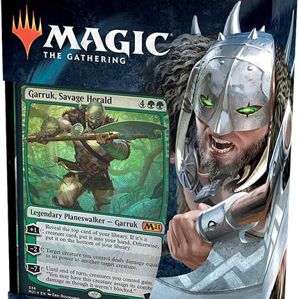 Core Set 2021 - Planeswalker Deck (Garruk)