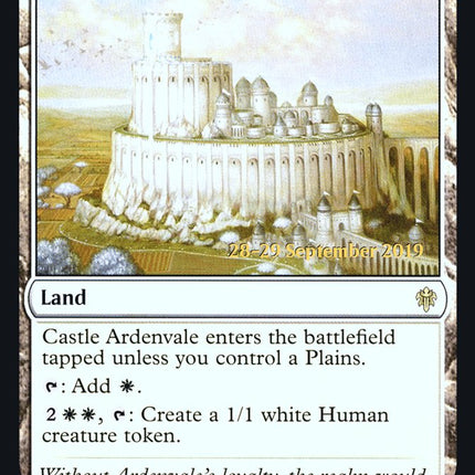 Castle Ardenvale [Throne of Eldraine Prerelease Promos]