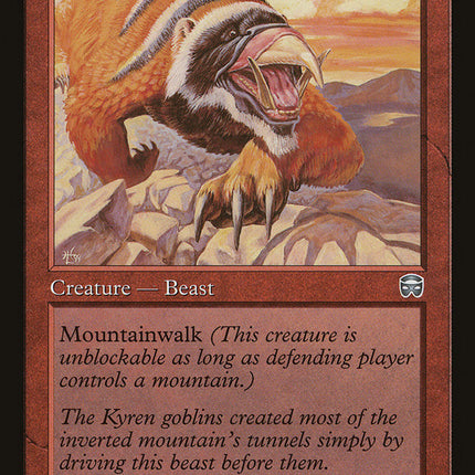 Rock Badger [Mercadian Masques]