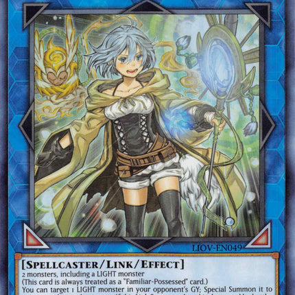 Lyna the Light Charmer, Lustrous [LIOV-EN049] Super Rare