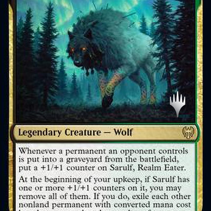 Sarulf, Realm Eater (Promo Pack) [Kaldheim Promos]