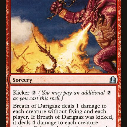 Breath of Darigaaz [Commander 2011]