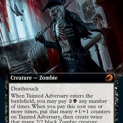 Tainted Adversary (Extended Art) [Innistrad: Midnight Hunt]
