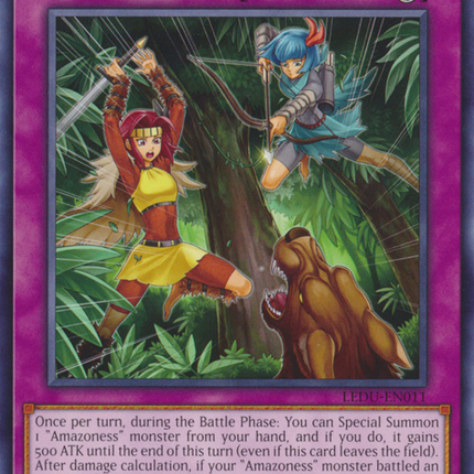 Amazoness Onslaught [LEDU-EN011] Rare