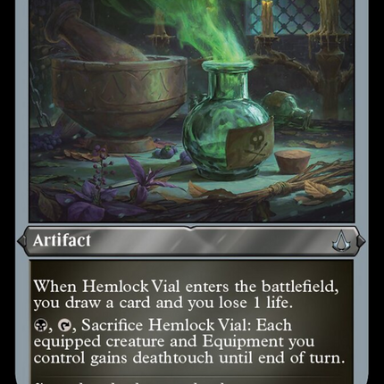 Hemlock Vial (Foil Etched) [Assassin's Creed]