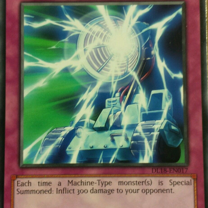 Cyber Summon Blaster (Green) [DL18-EN017] Rare