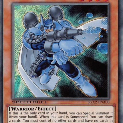 Elemental HERO Bubbleman [SGX2-ENA08] Secret Rare
