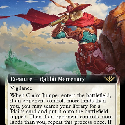 Claim Jumper (Extended Art) [Outlaws of Thunder Junction]