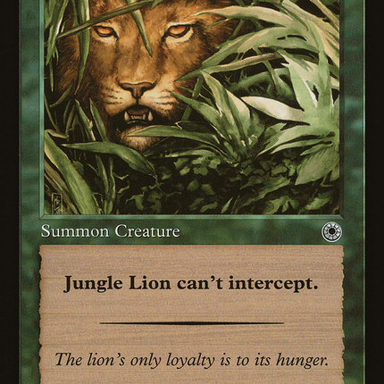 Jungle Lion [The List]