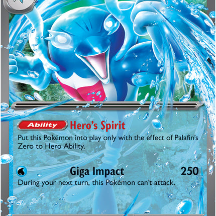 Palafin ex (126) (Jumbo Card) [Scarlet & Violet: Black Star Promos]