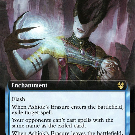 Ashiok's Erasure (Extended Art) [Theros Beyond Death]