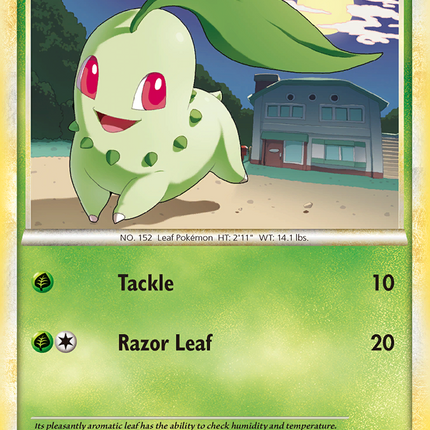 Chikorita (59/123) [HeartGold & SoulSilver: Base Set]