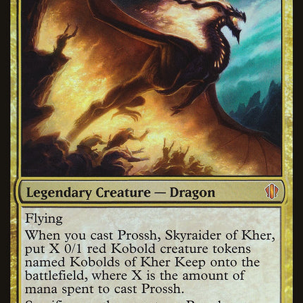 Prossh, Skyraider of Kher (Oversized) [Commander 2013 Oversized]