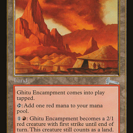 Ghitu Encampment [Urza's Legacy]