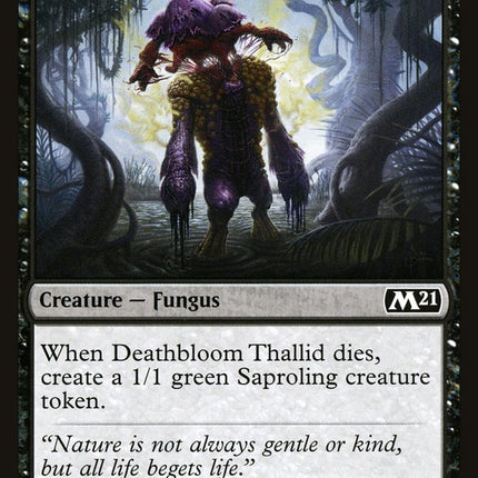 Deathbloom Thallid [Core Set 2021]