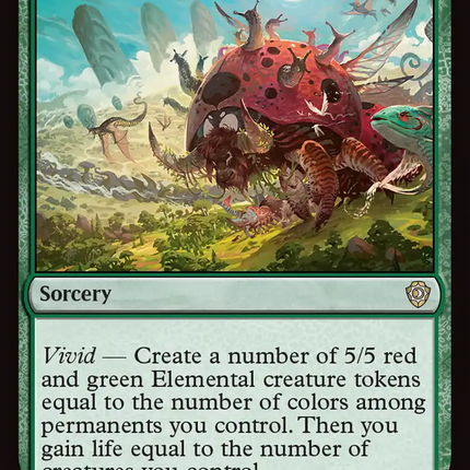 Elemental Spectacle [Lorwyn Eclipsed Commander]