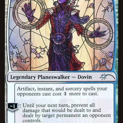 Dovin, Hand of Control (Stained Glass) [Secret Lair Drop Promos]