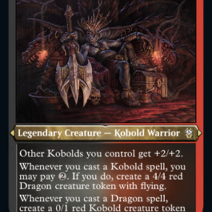 Rohgahh, Kher Keep Overlord (Foil Etched) [Dominaria United Commander]