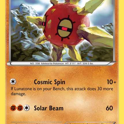 Solrock (64/146) [XY: Base Set]