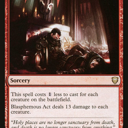 Blasphemous Act [Commander Legends]