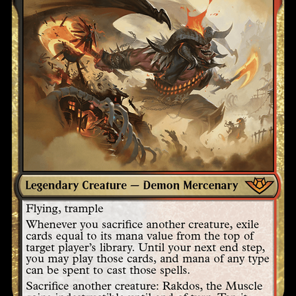 Rakdos, the Muscle [Outlaws of Thunder Junction]