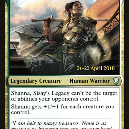 Shanna, Sisay's Legacy [Dominaria Prerelease Promos]