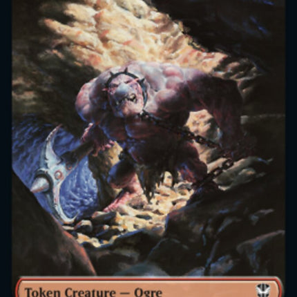 Ogre // Insect Double-Sided Token [Streets of New Capenna Commander Tokens]
