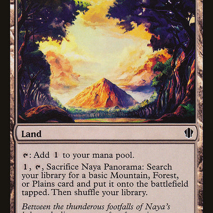 Naya Panorama [Commander 2013]