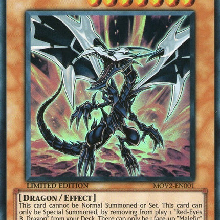 Malefic Red-Eyes B. Dragon [MOV2-EN001] Super Rare